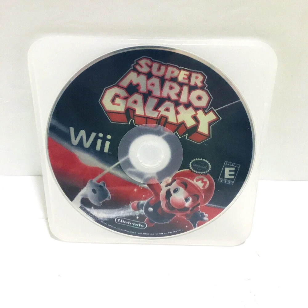 Super Mario Galaxy (Nintendo Wii, 2007) Disc Only